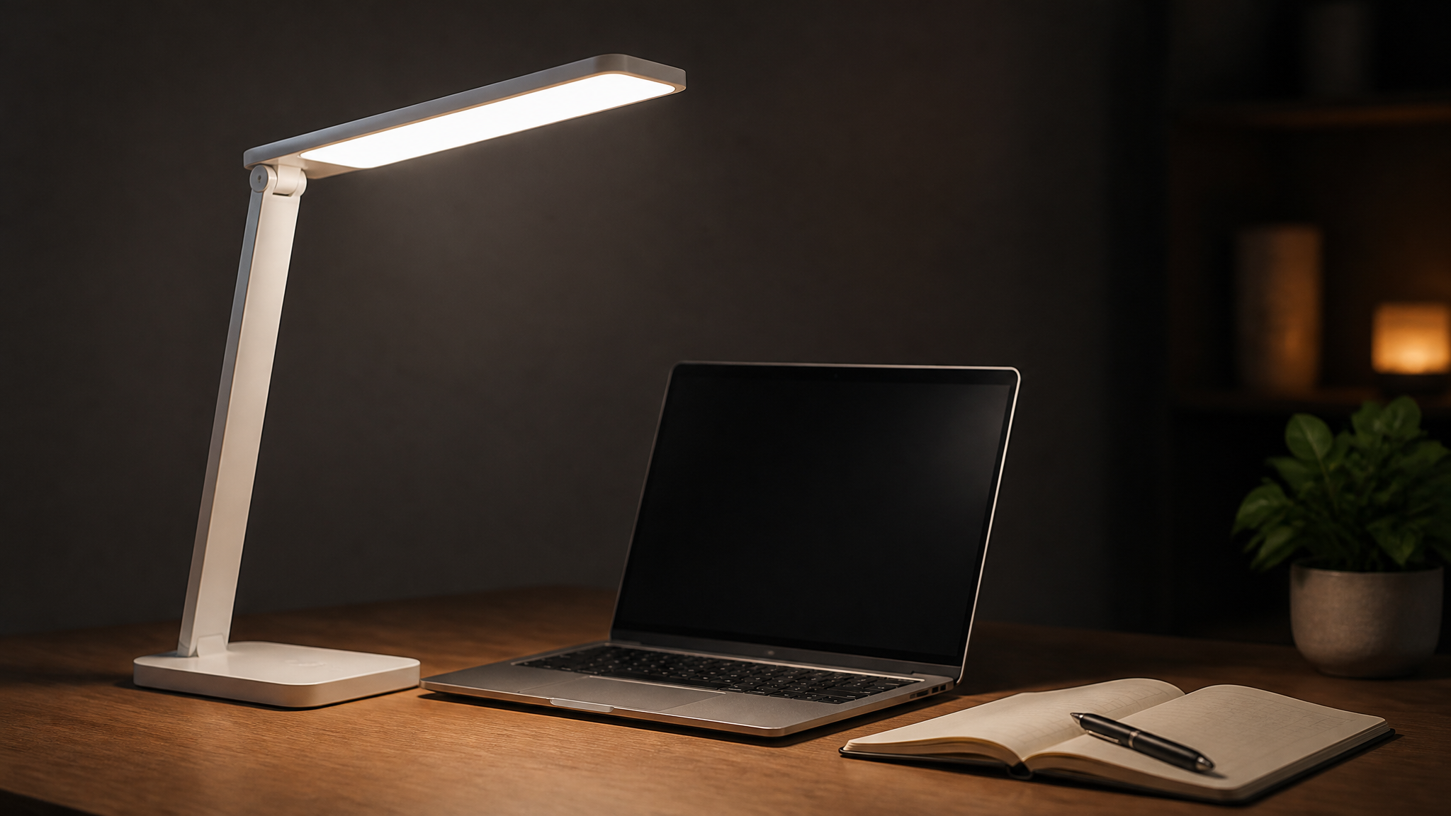 A flicker-free panel keeps eyes comfortable over long sessions